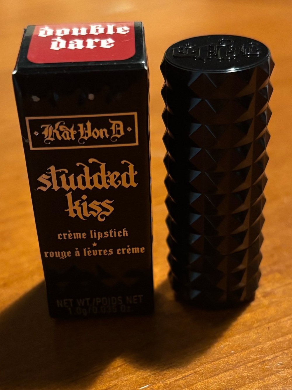 Kat Von D Studded Kiss Lipstick Double Dare - Picture 3 of 15